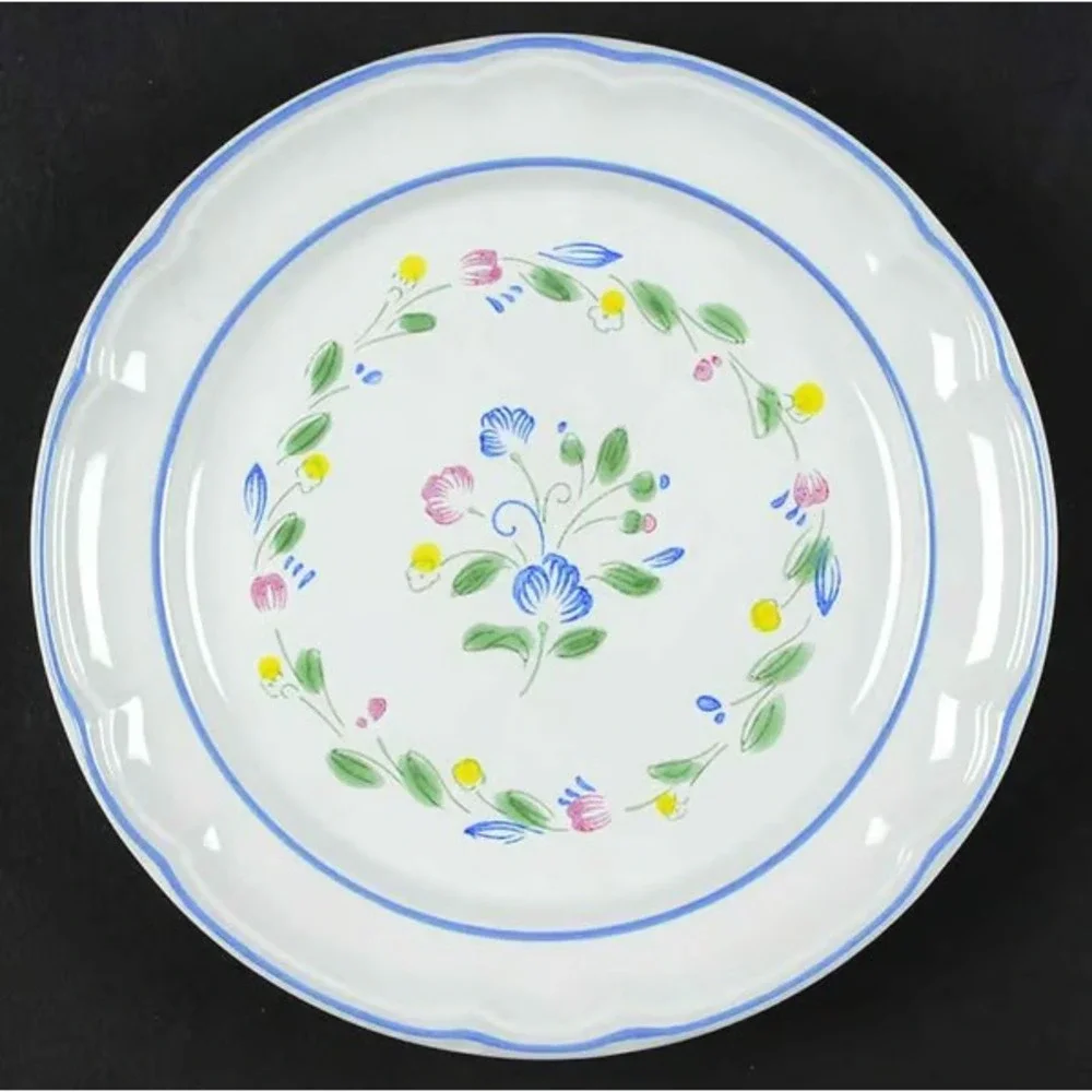 Floral Expressions Mexico Stoneware 7 3/4